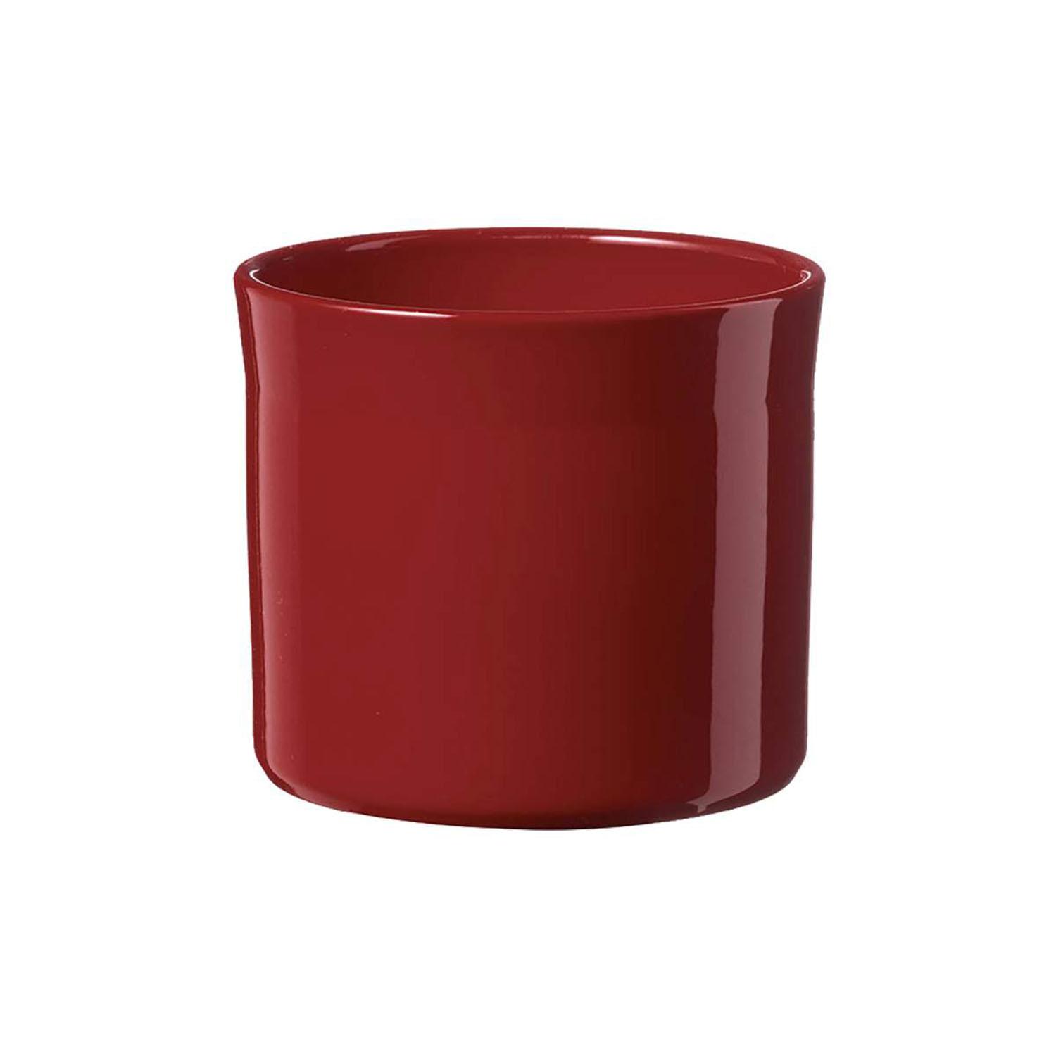 Pot Miami bordeaux lustré 12,5 po