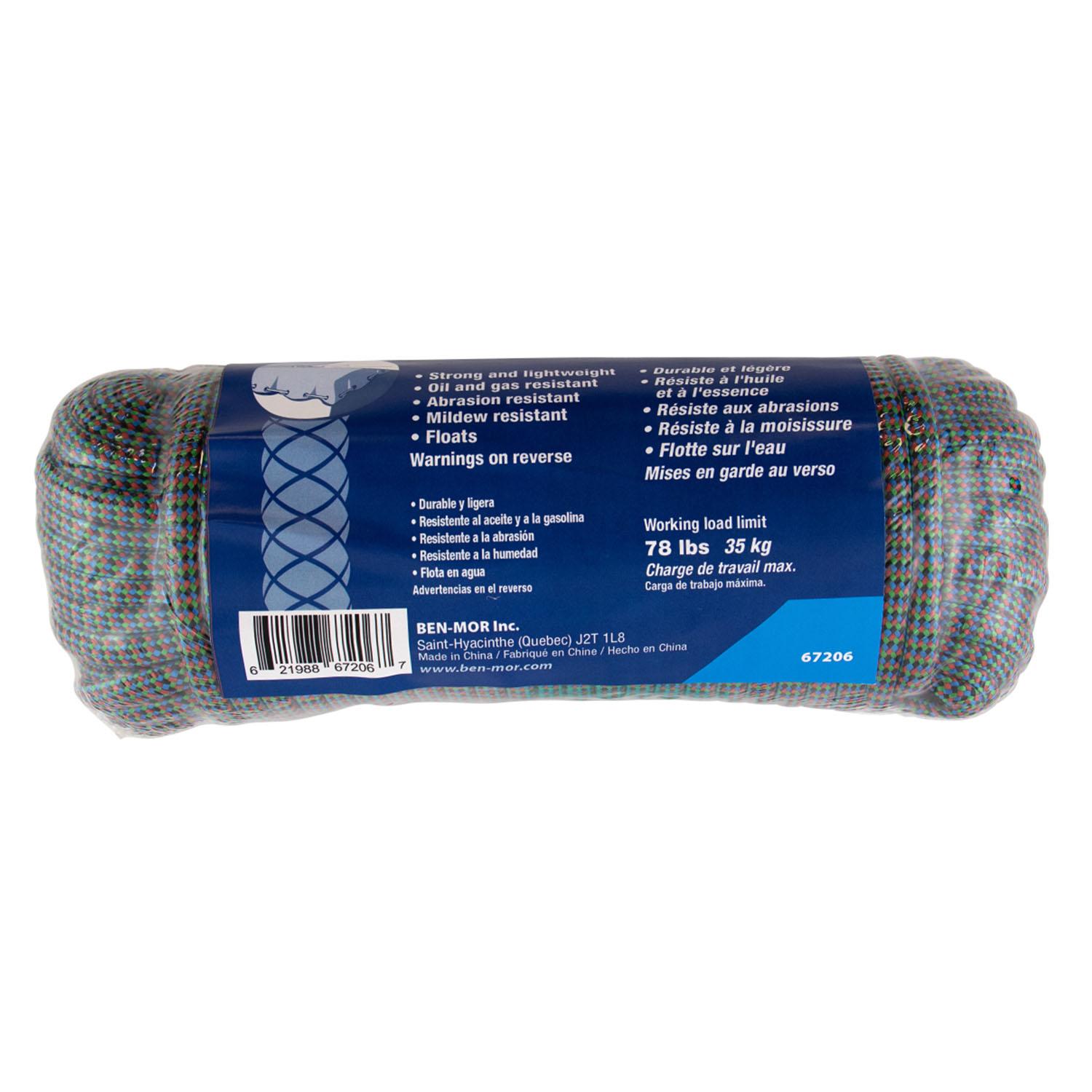 Diamond Braided 32 Strand Rope - 1/4" x 100'