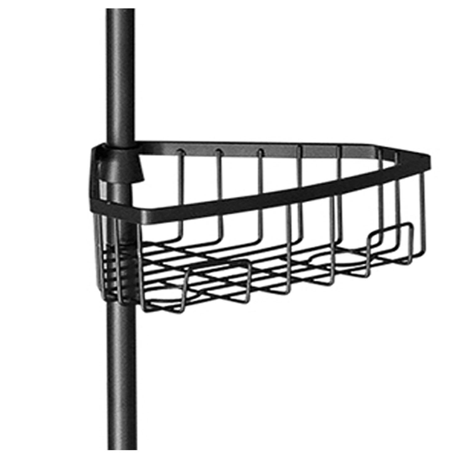 Caddy de douche sur poteau Neil 10,37 po x 108 po x 8,62 po