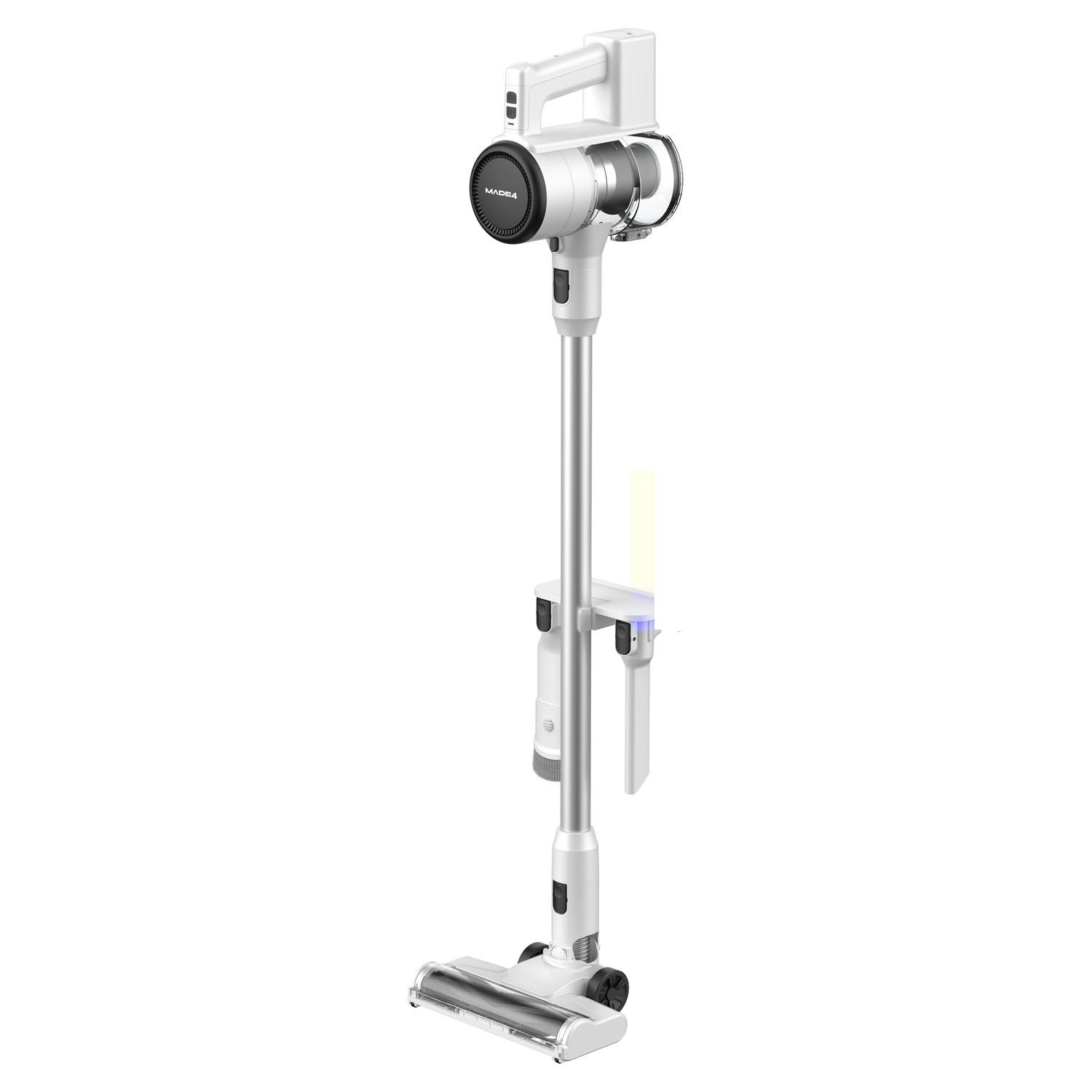 Aspirateur-balai sans fil 2-en-1 – Blanc
