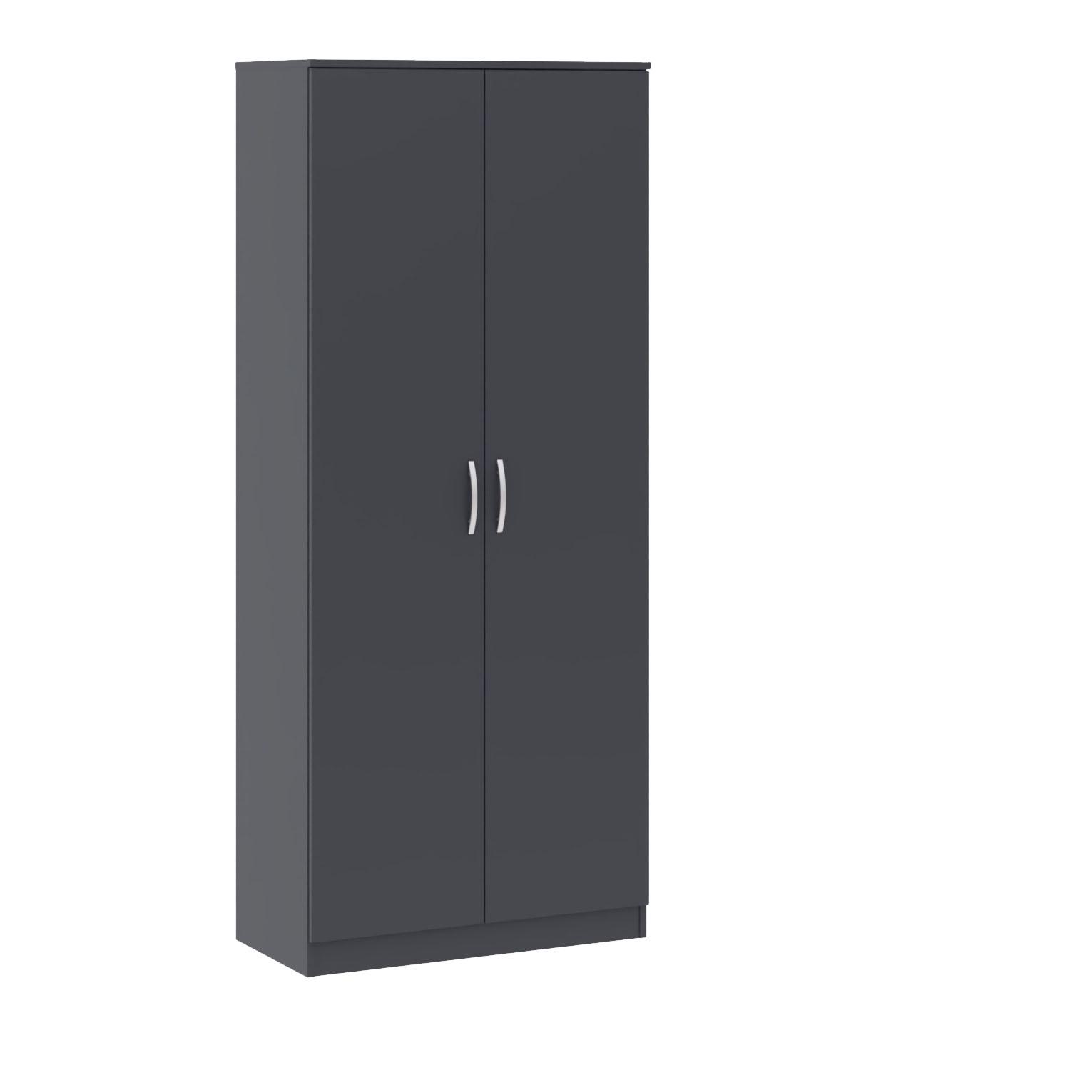 Garde-manger 2 portes – Anthracite