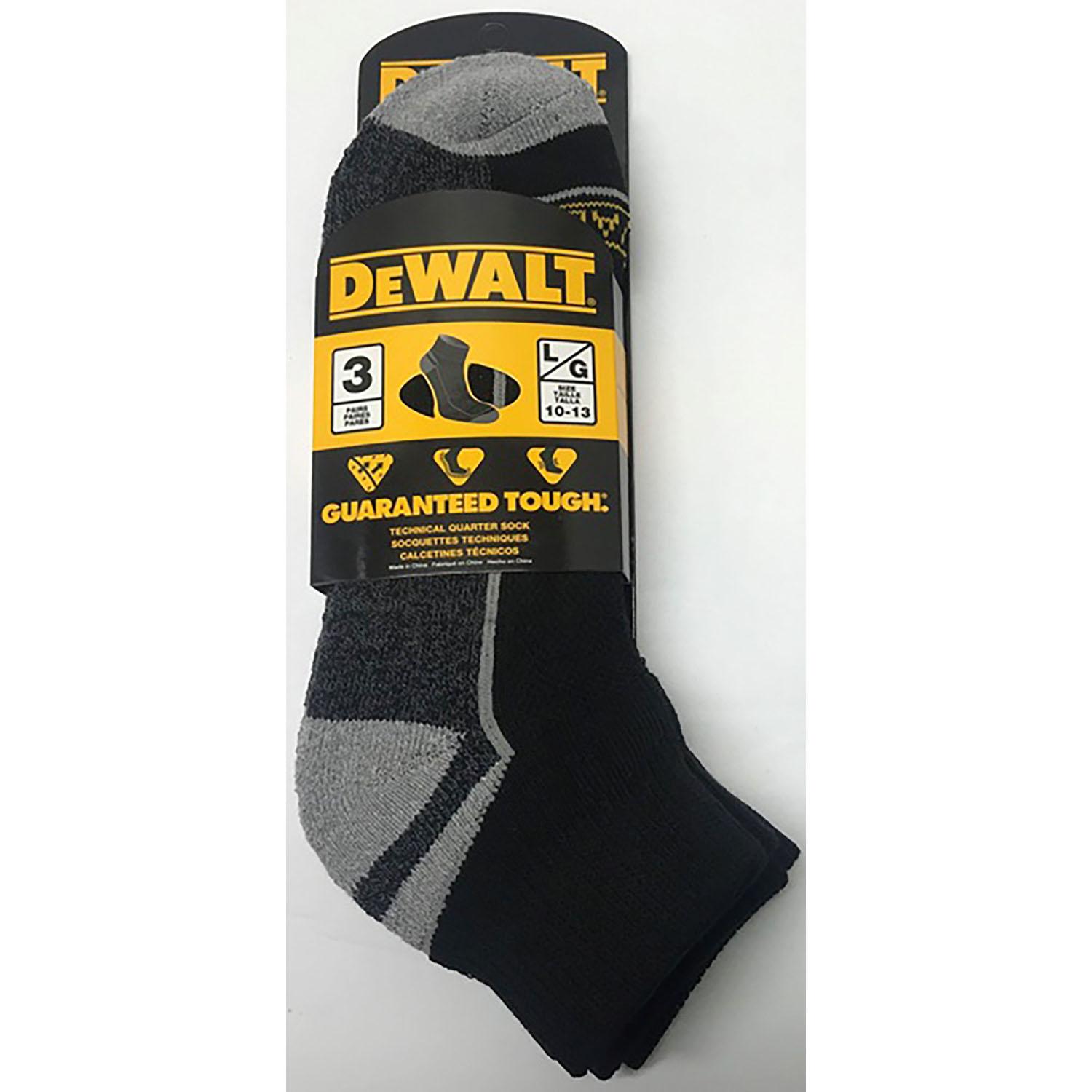 Quarter Technical Work Socks 3/Pack