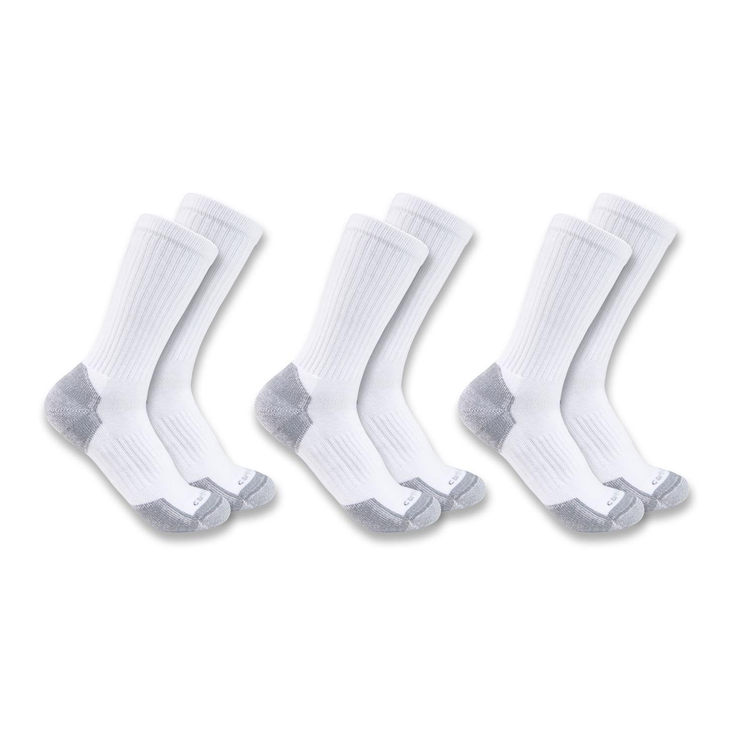 Chaussettes longues coton moyen blanc G x3