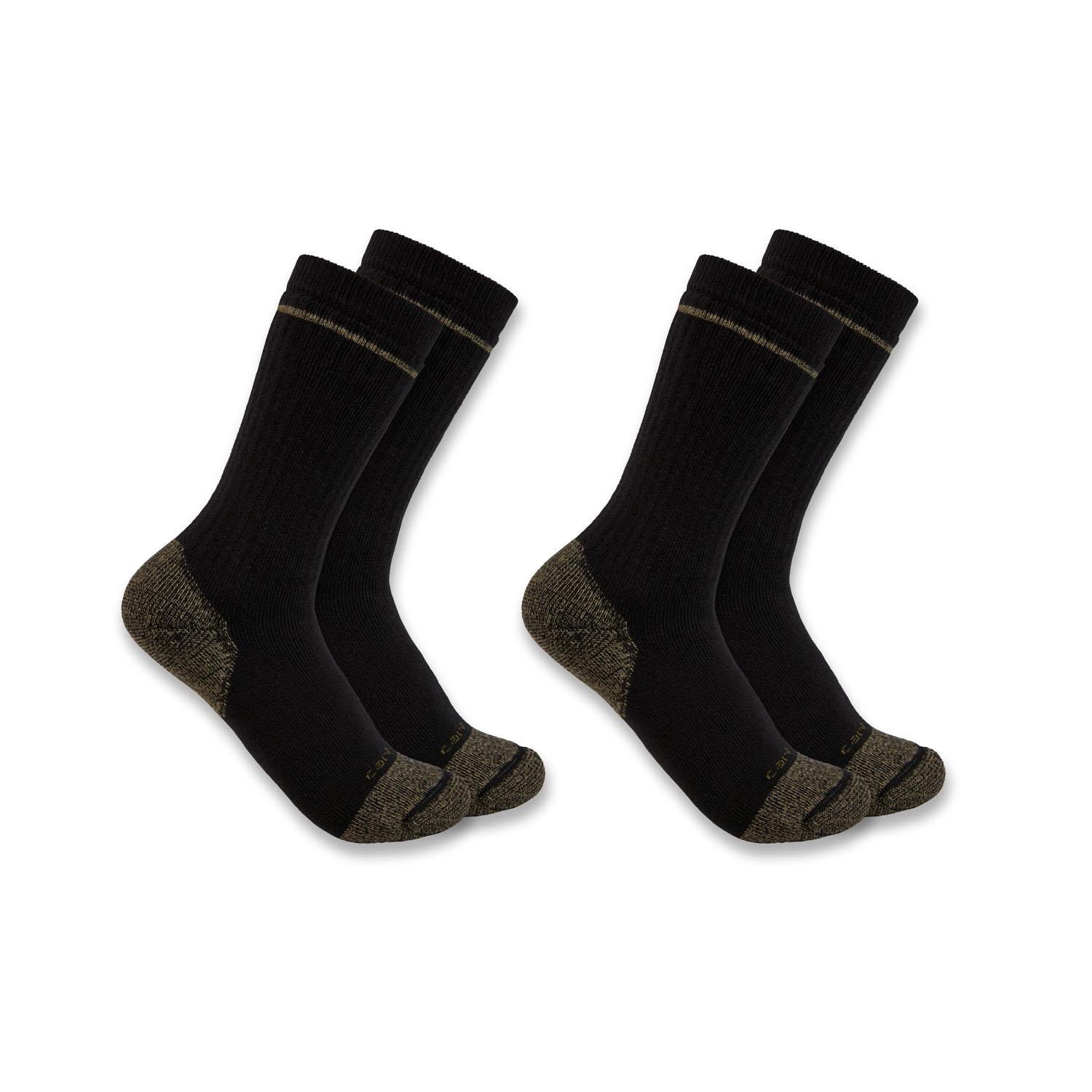 Chaussettes bottes coton embout acier x2