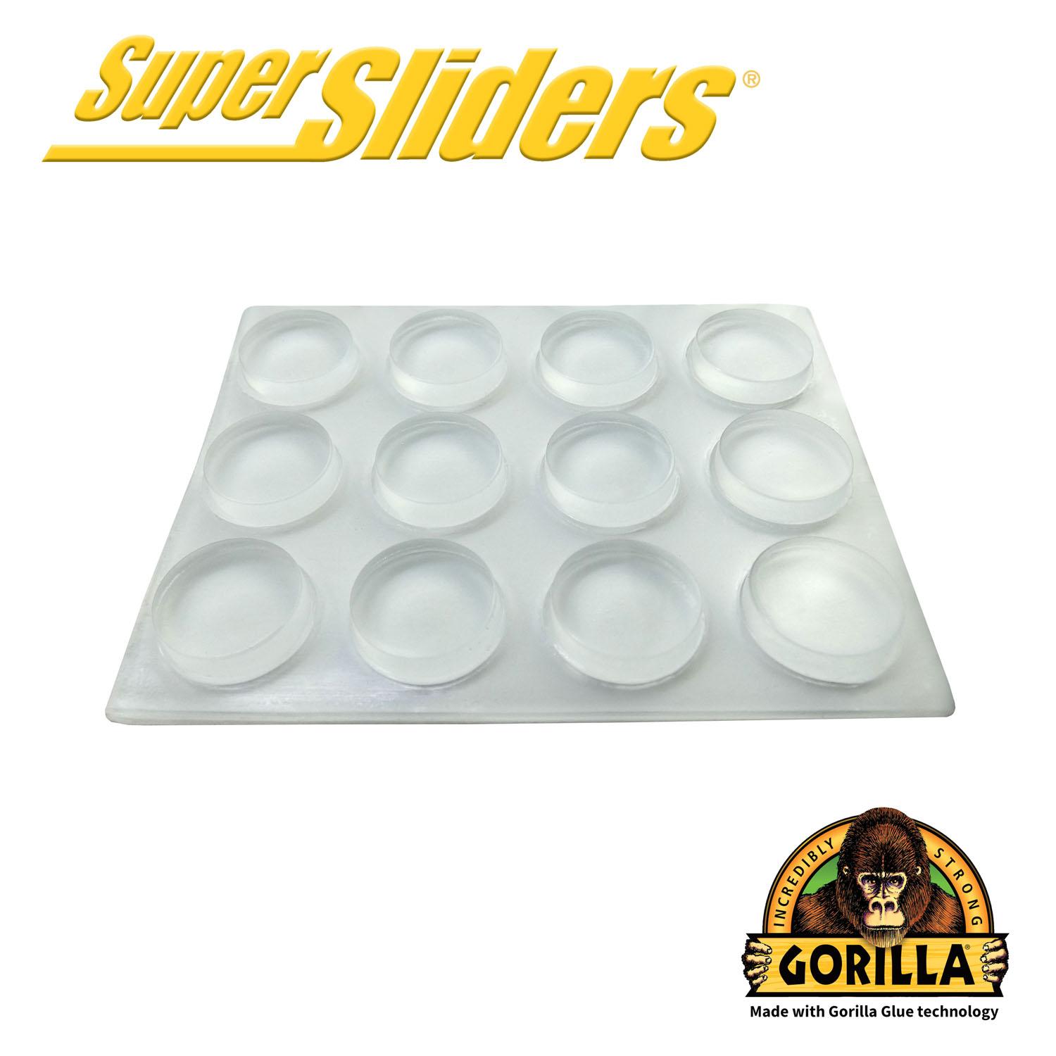 Tampon autocollant clair 1/2" – Super Slider