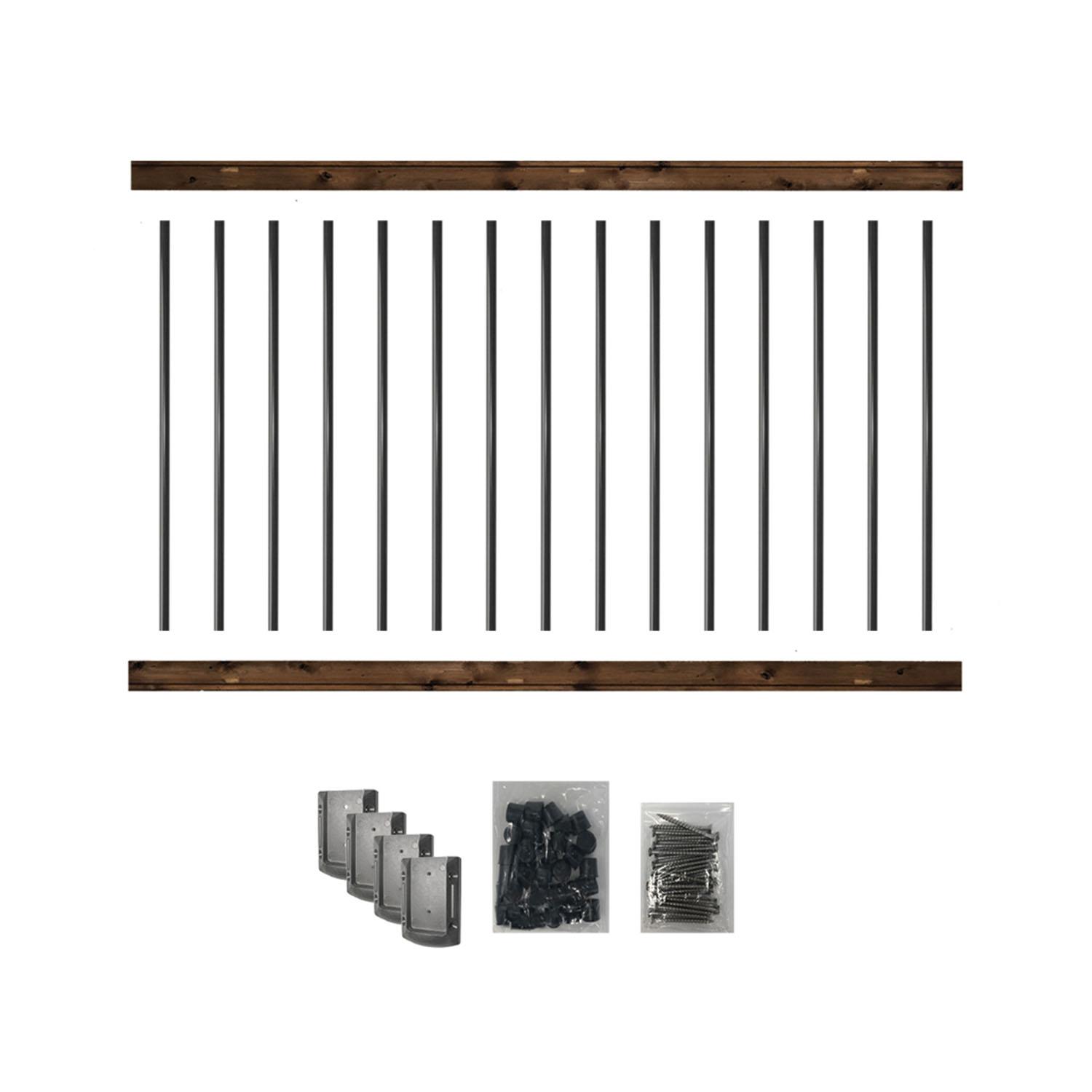 Trousse de 6' pour Rampe Fini de 42" de Haut