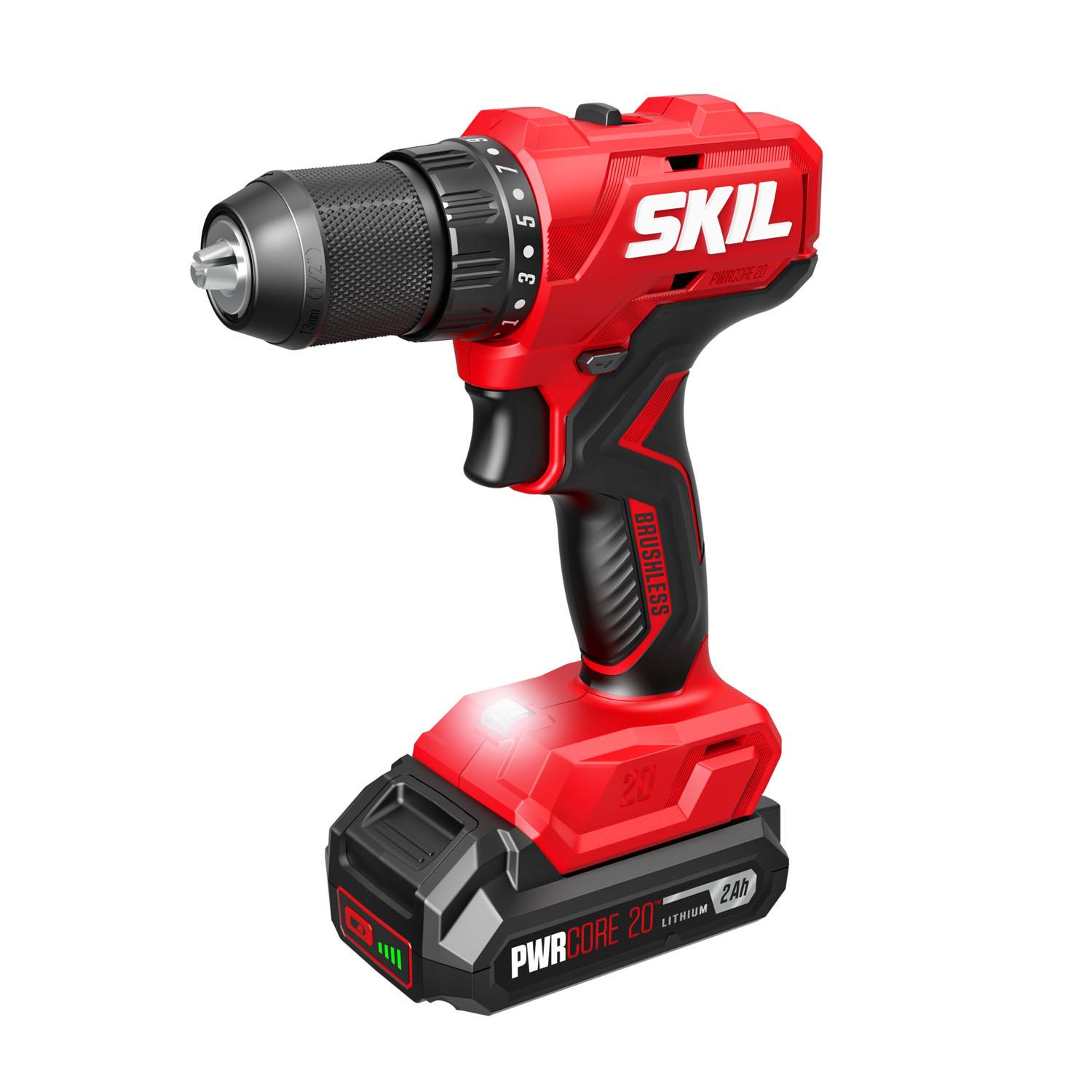 20V Brushless 1/2" Drill Driver (Kit)