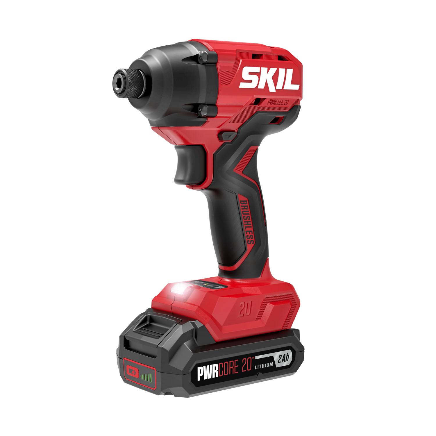 20V Brushless 1/4" Hex Impact Driver (Kit)