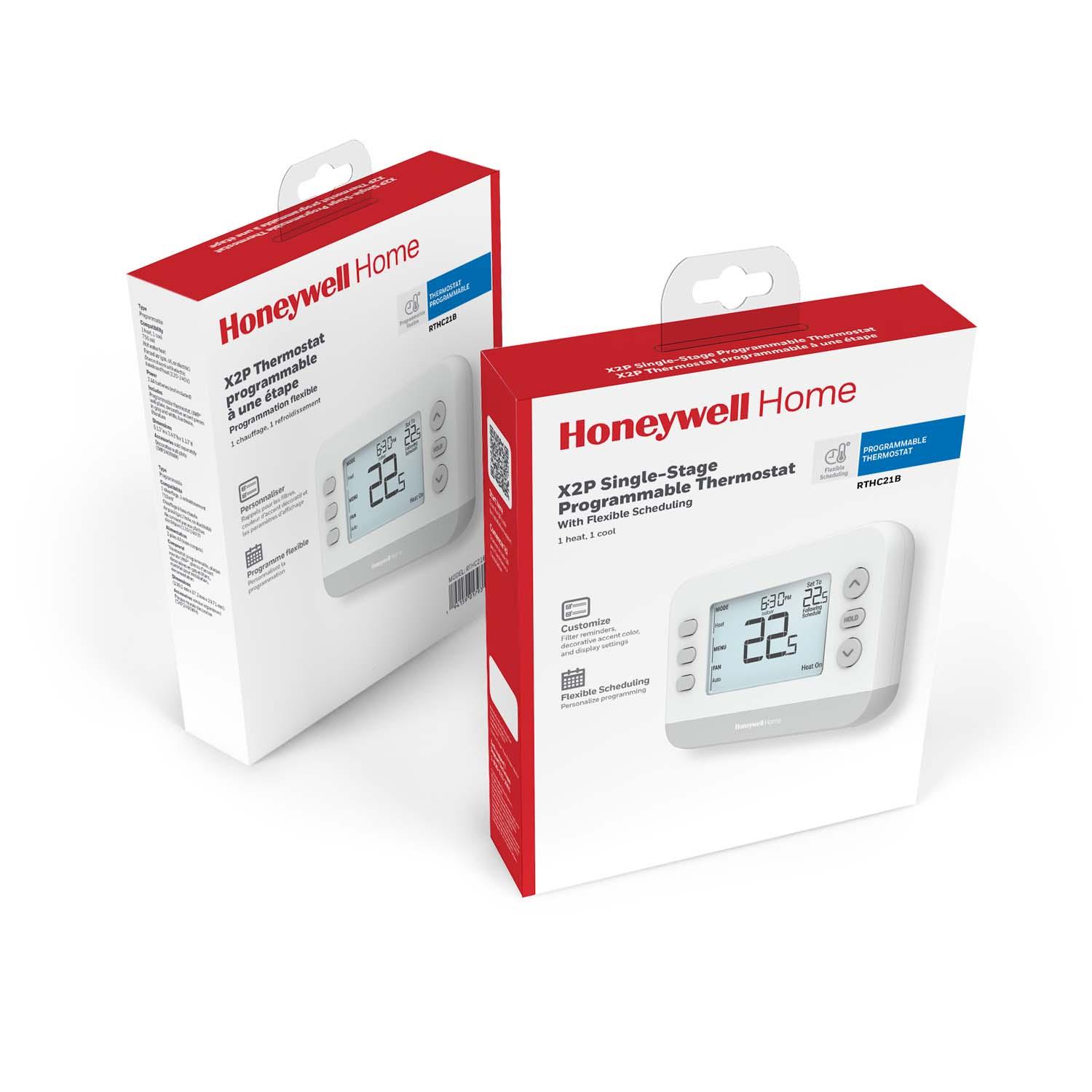 X2P Programmable Thermostat Single Stage Total Flex