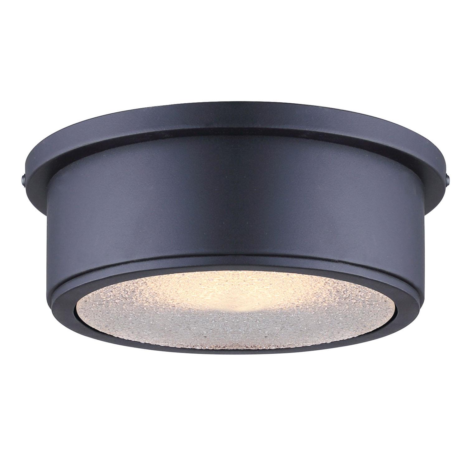 Outdoor Flush Mount Light - Black