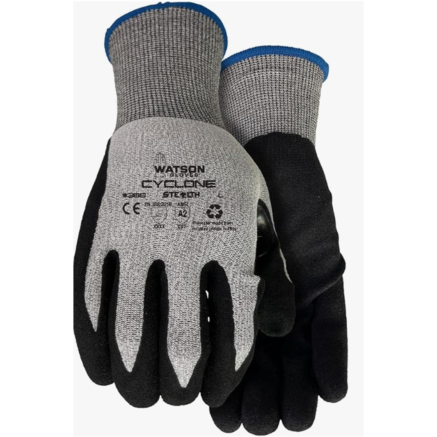 Cyclone A2 18Gg Wastenot Sandy Nitrile Coated-XXL