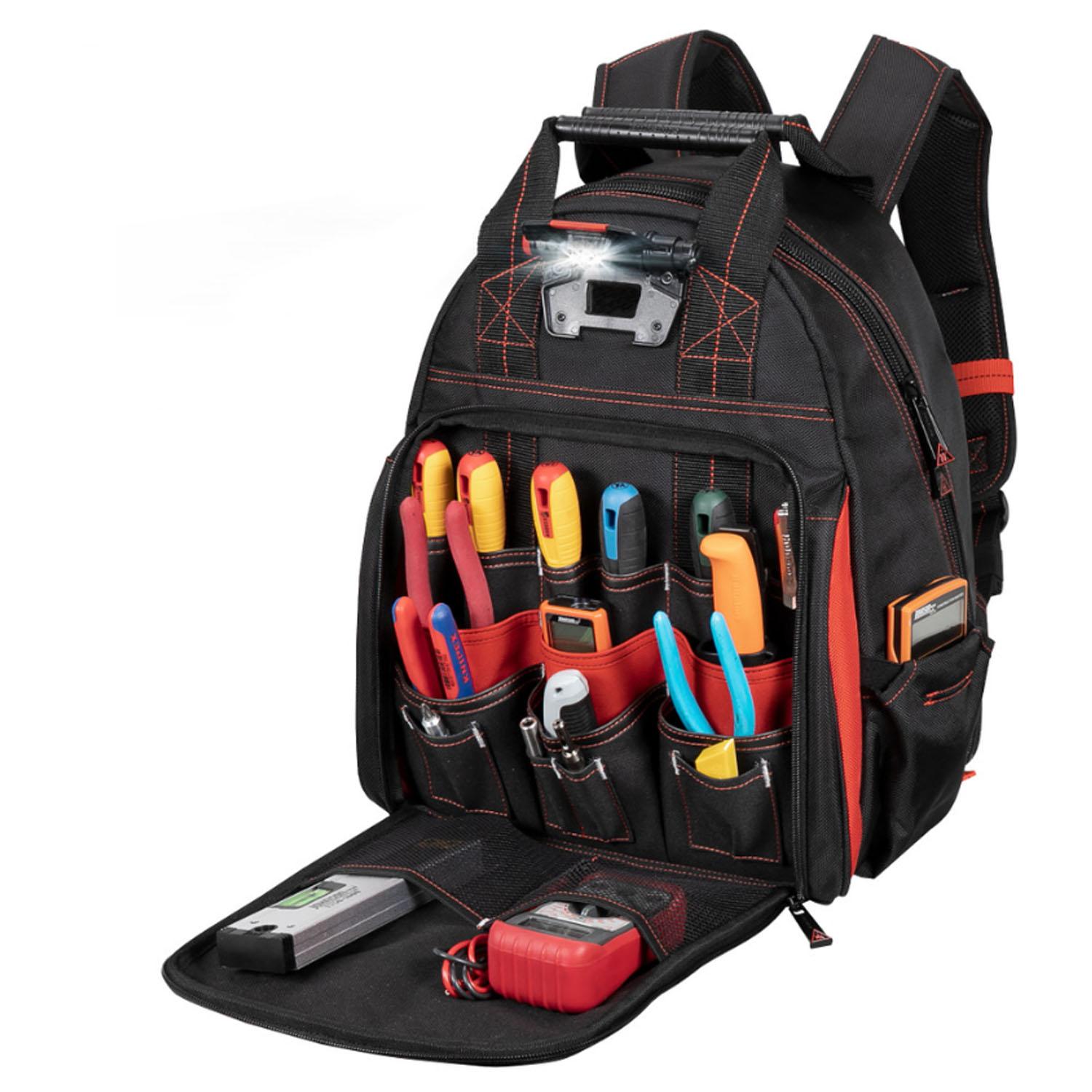 Lighted Tool Backpack
