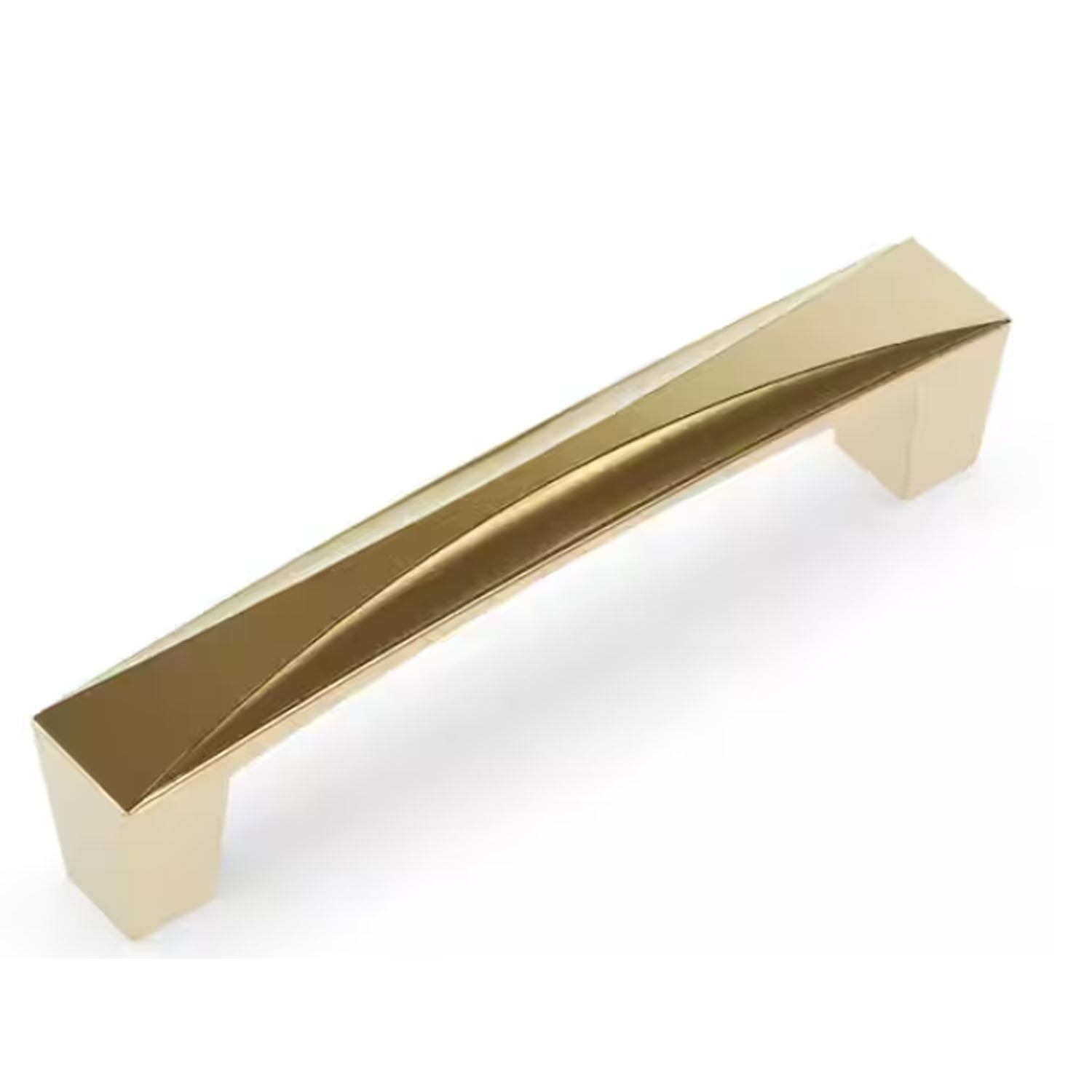 3-3/4" Center to Center Crest Bar Pull- Champagne Bronze