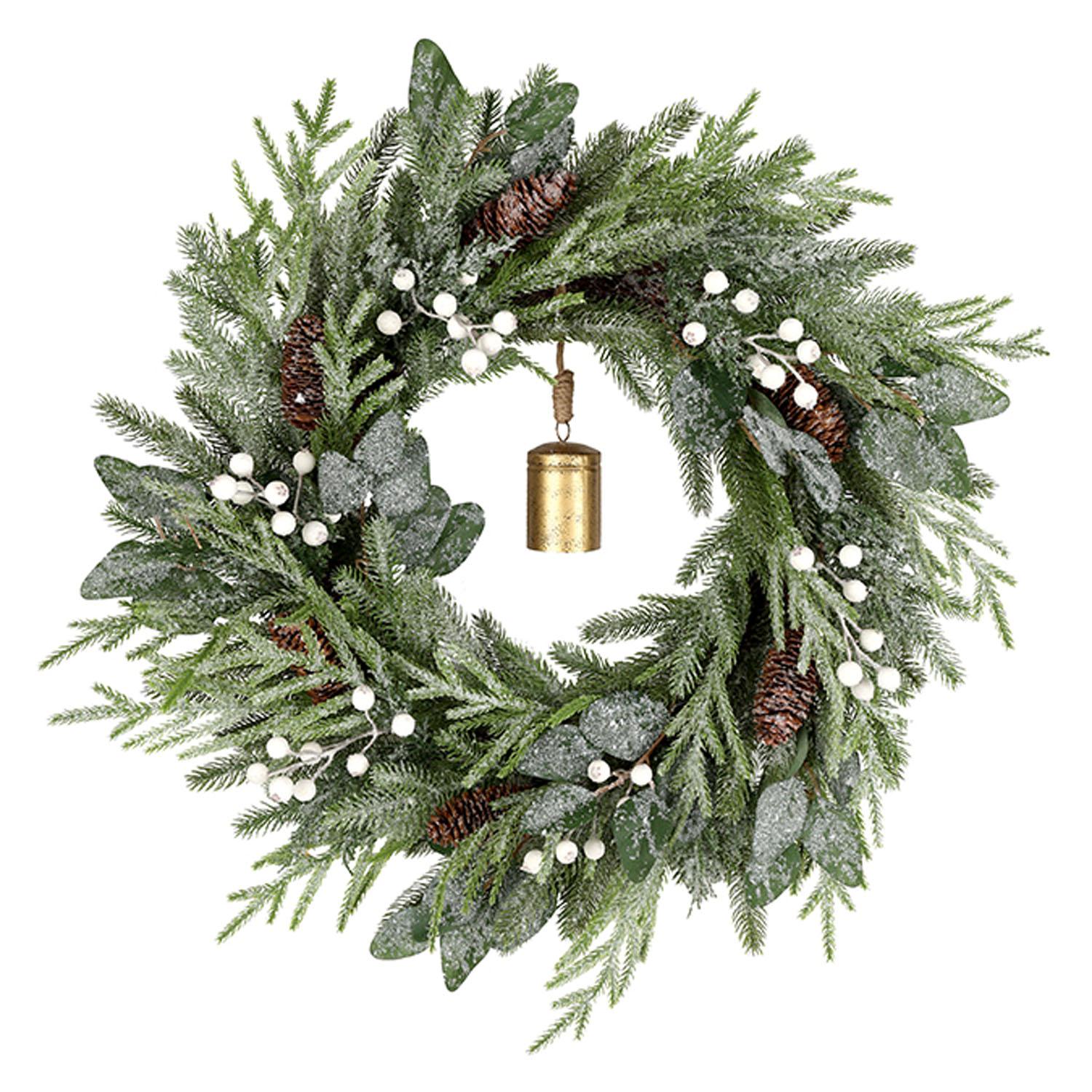 Wreath Berry Christmas 24"