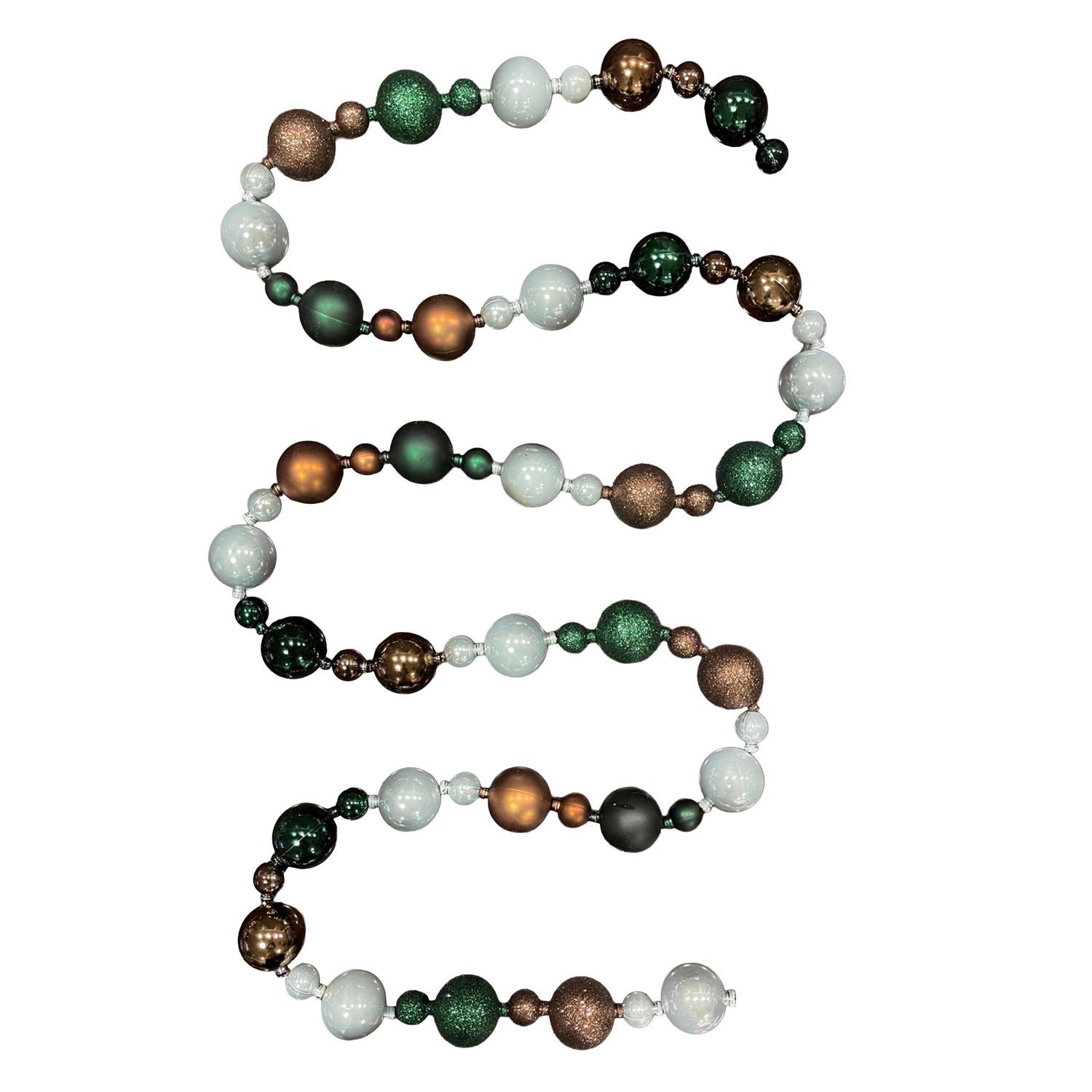 Guirlande de petites boules incassables 6'- Enchanted Forest