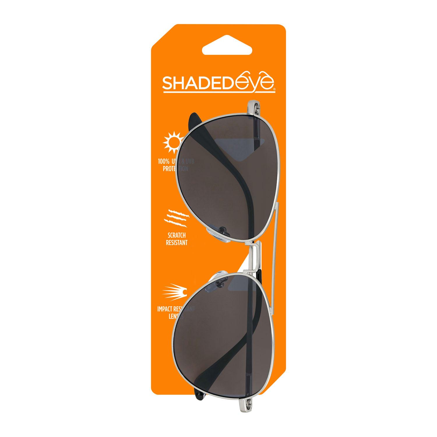 Lunettes aviateur argent/verres noirs