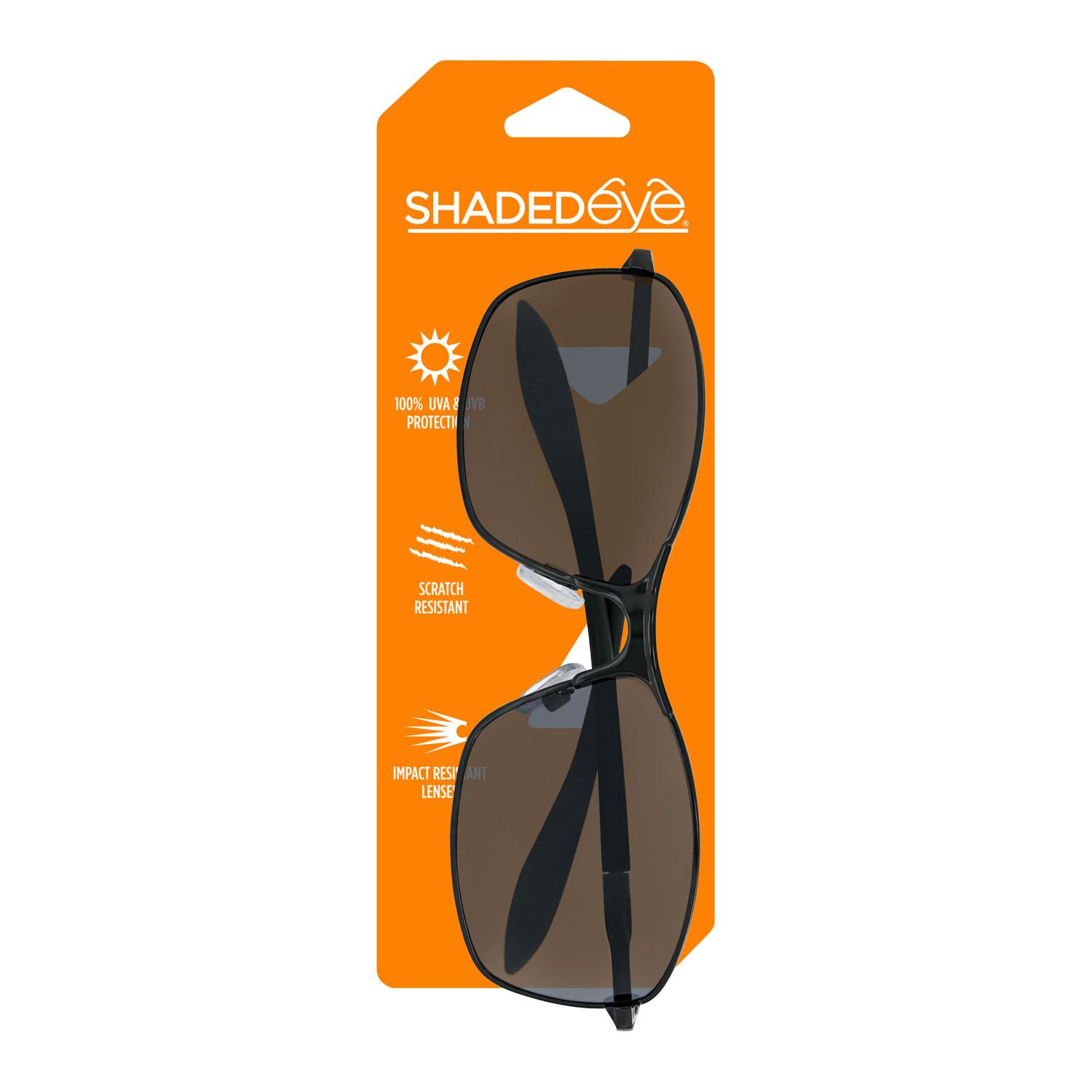 Lunettes classiques fil noir/verres noirs