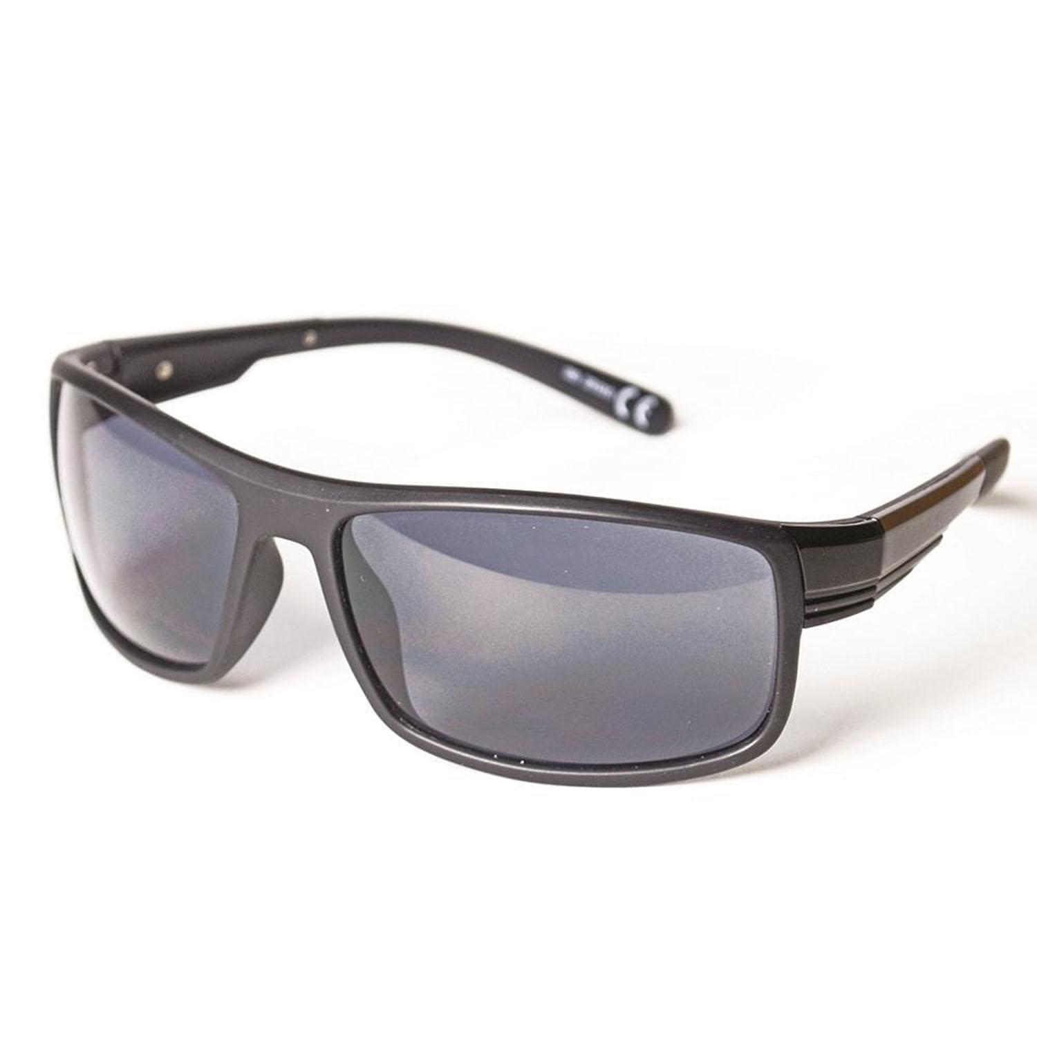 Black Square Sunglasses with Black Lens