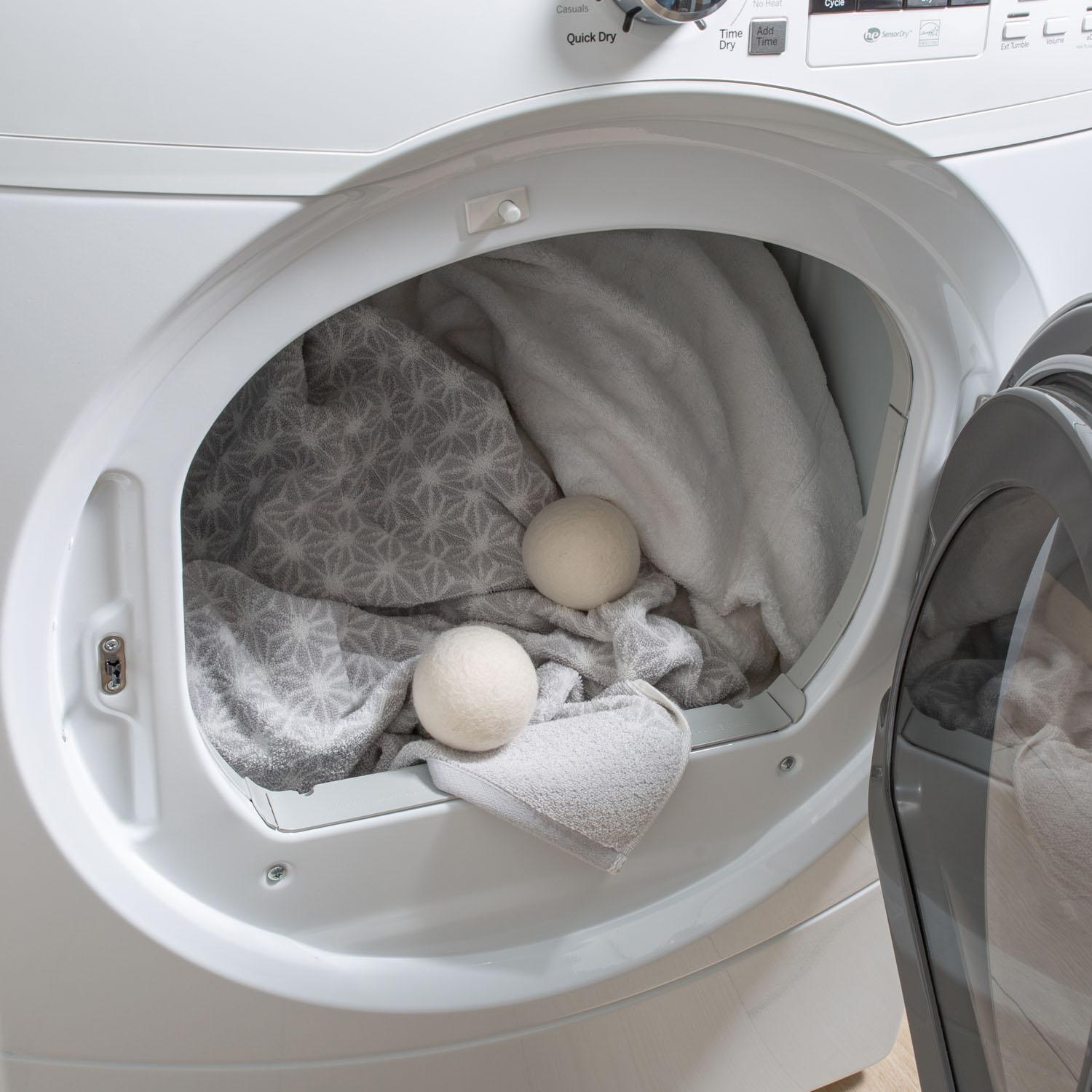 Neat & Tidy 2-Pack Wool Dryer Balls White