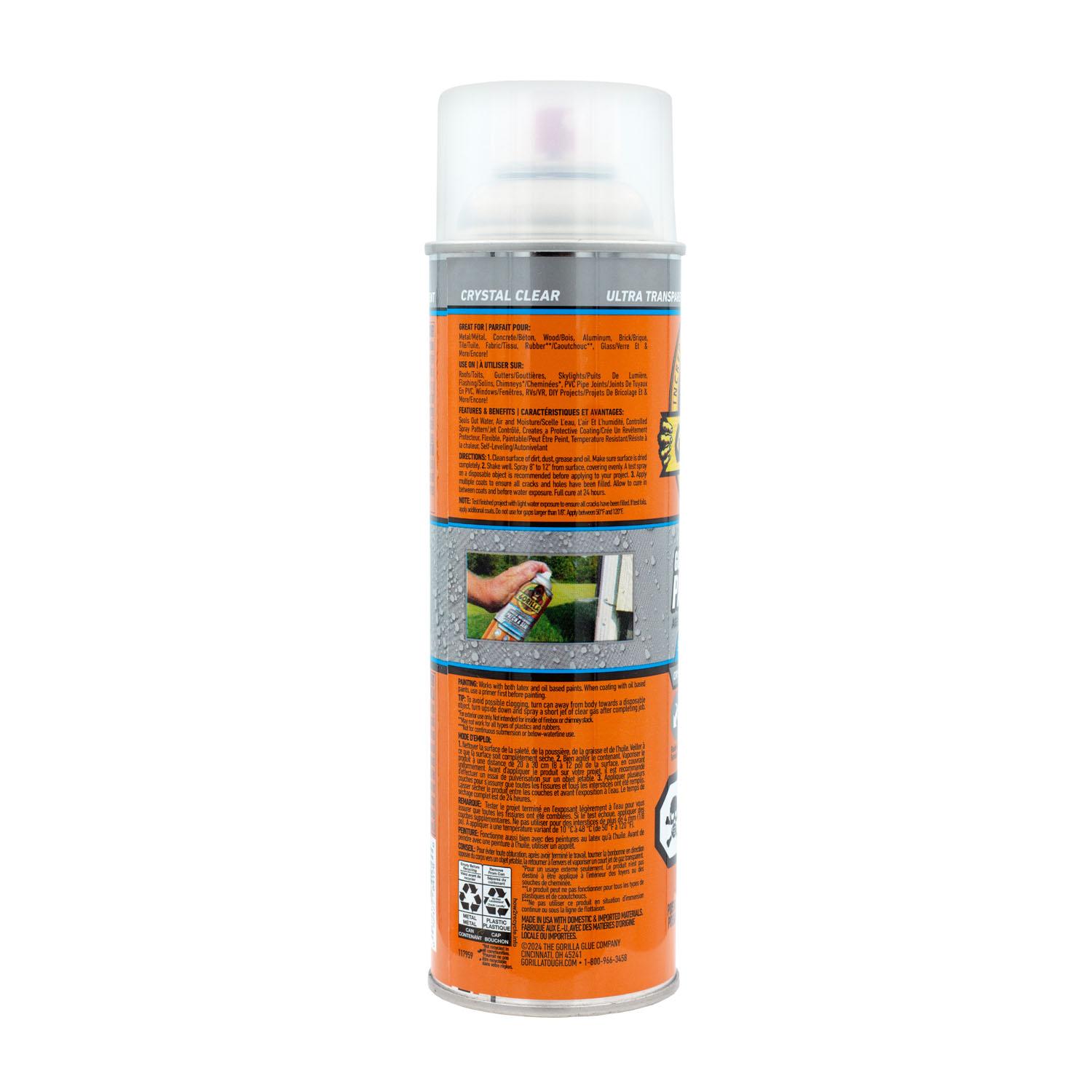 Vaporisateur d’étanchéité Gorilla Patch & Seal, 14 oz
