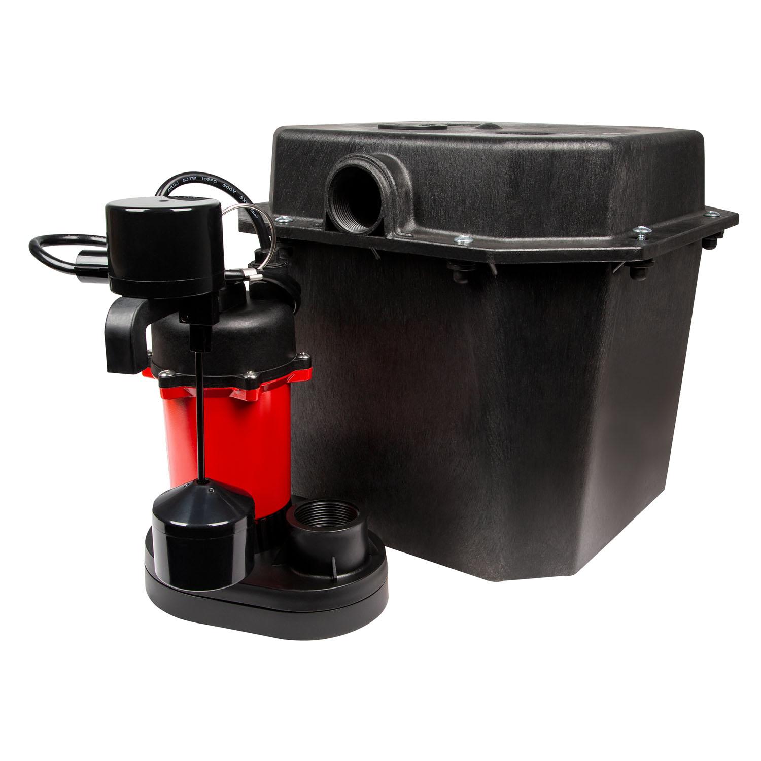 Under Sink Sump Pump System Package