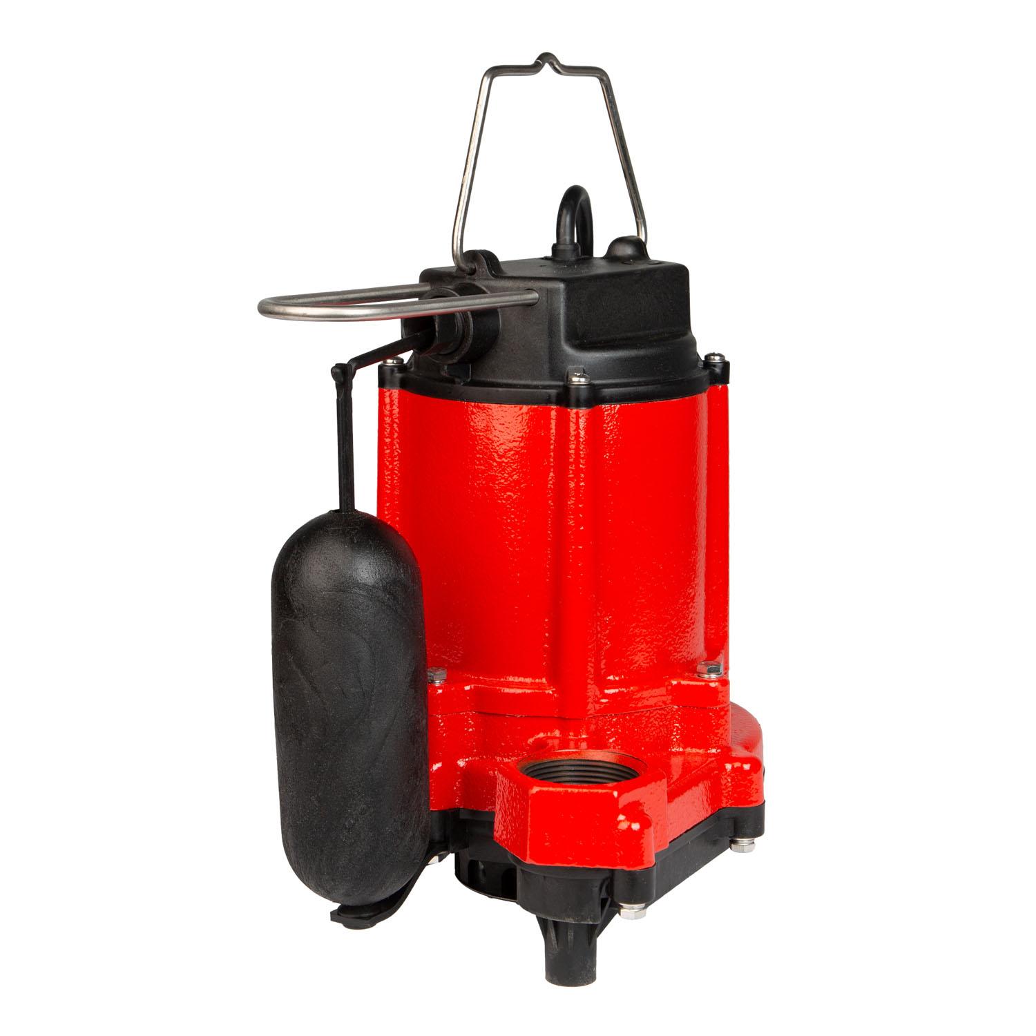 1/3 HP Snap Action Float Cast Iron Effluent Pump