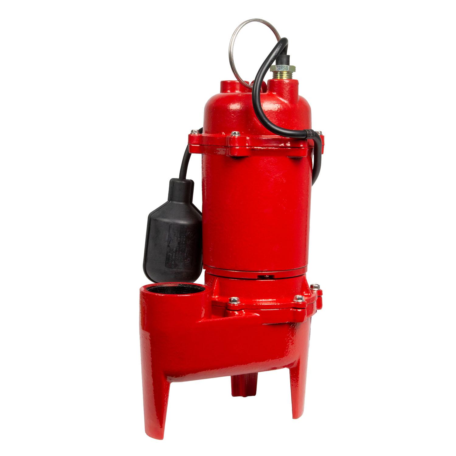 1/2 HP Cast Iron Sewage Pump with Float Switch