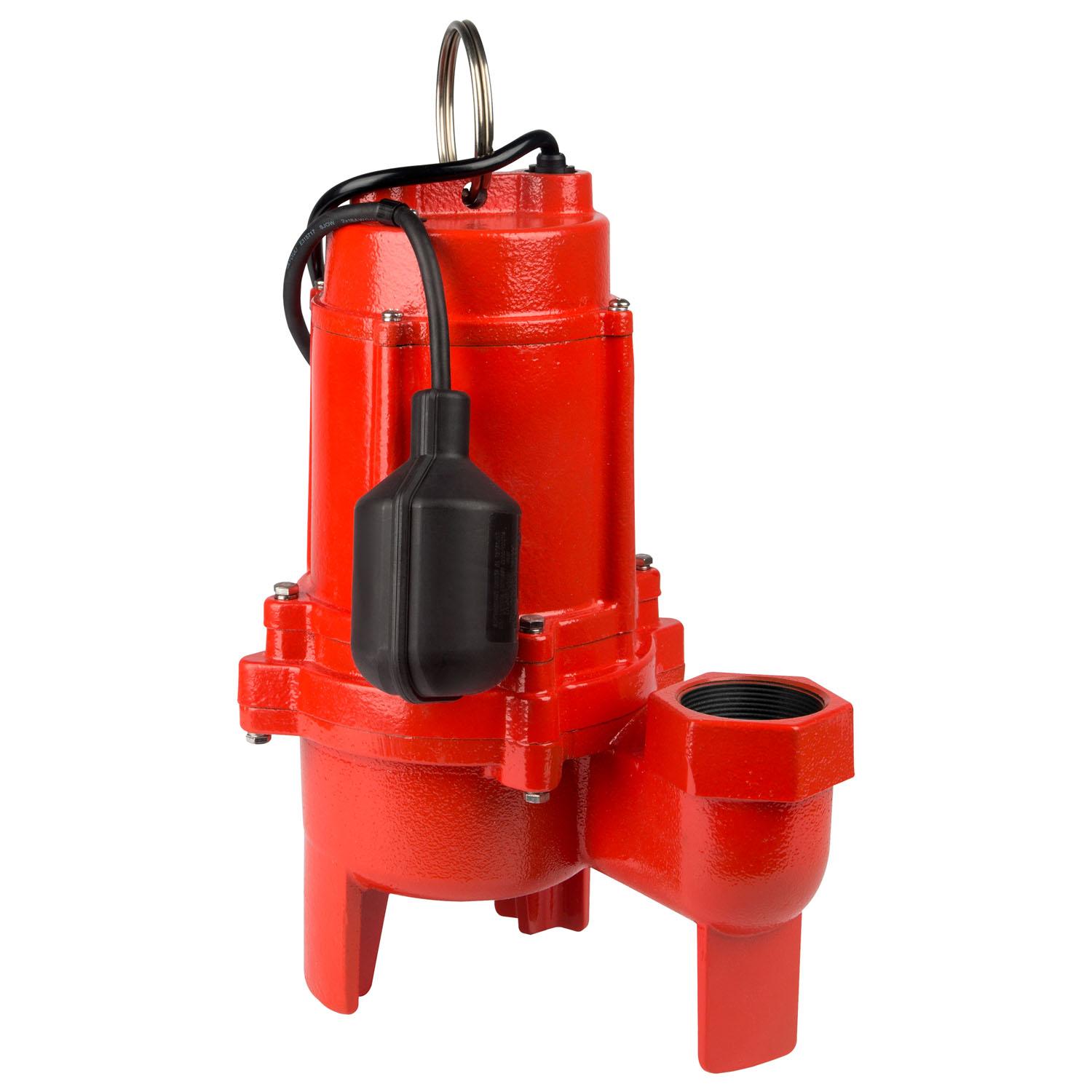 Pompe eaux usées fonte + flotteur 3/4 HP