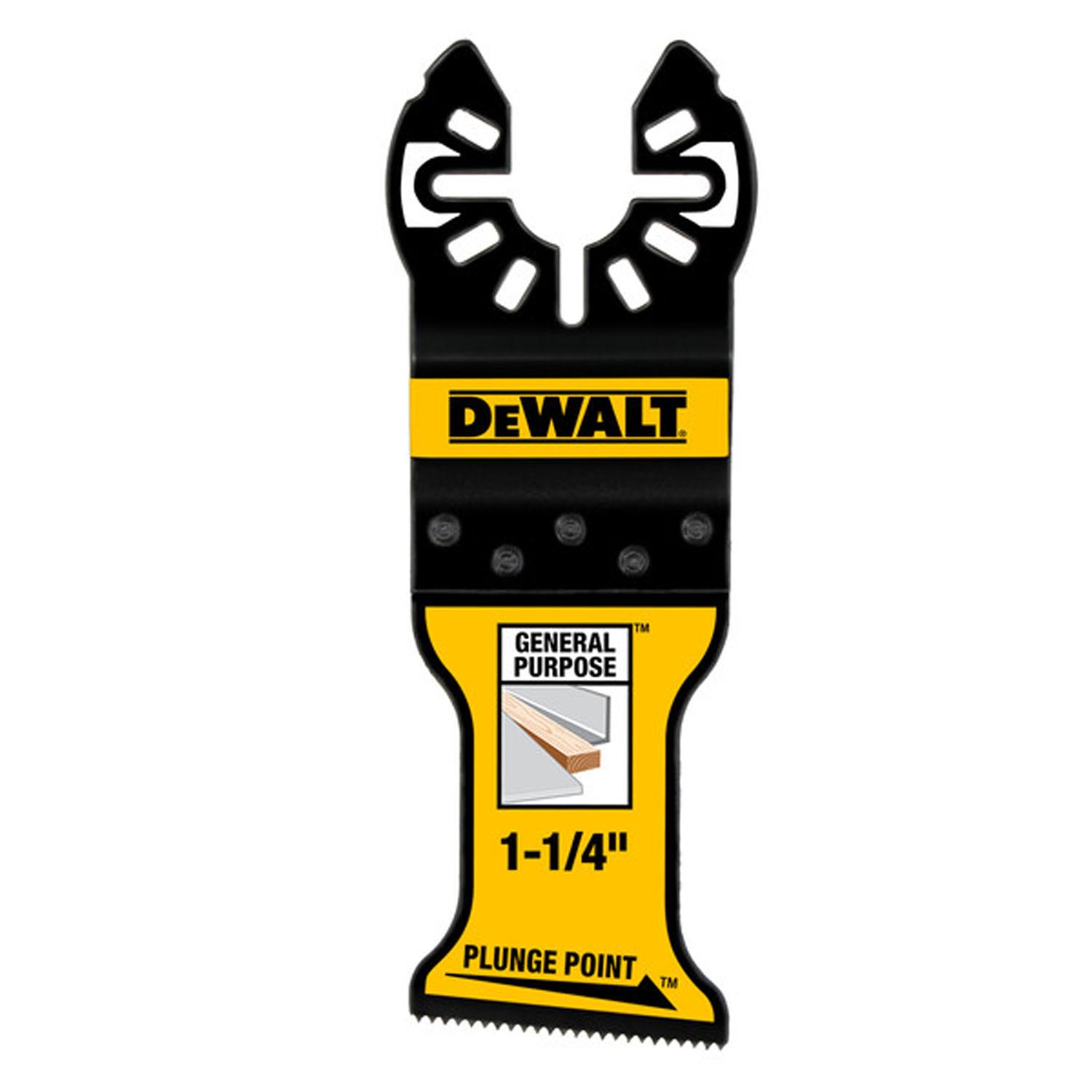 Lame oscillante DEWALT à pointe plongeante usage général