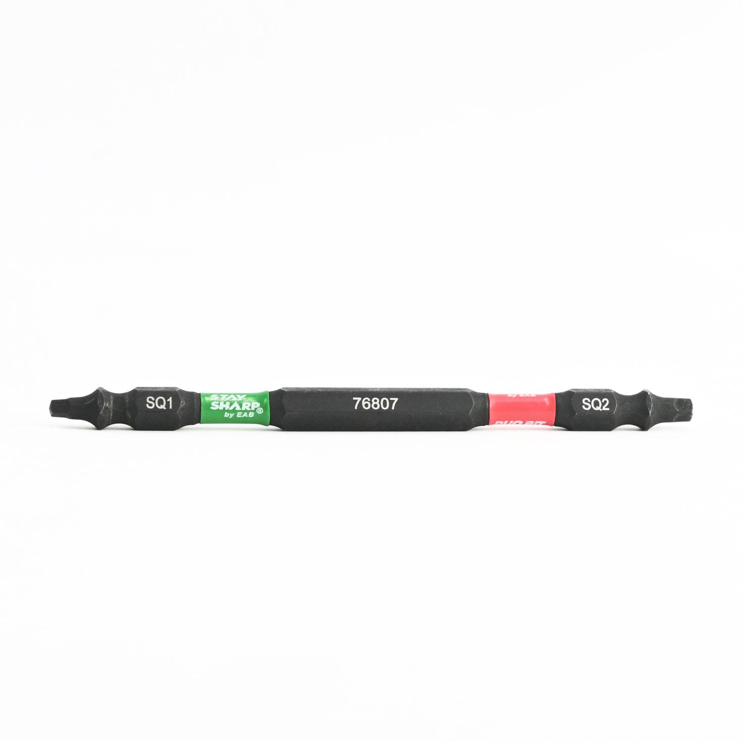 4 Inch SQ#1-SQ#2 Double Ended Impact Torsion Screwdriver Bit