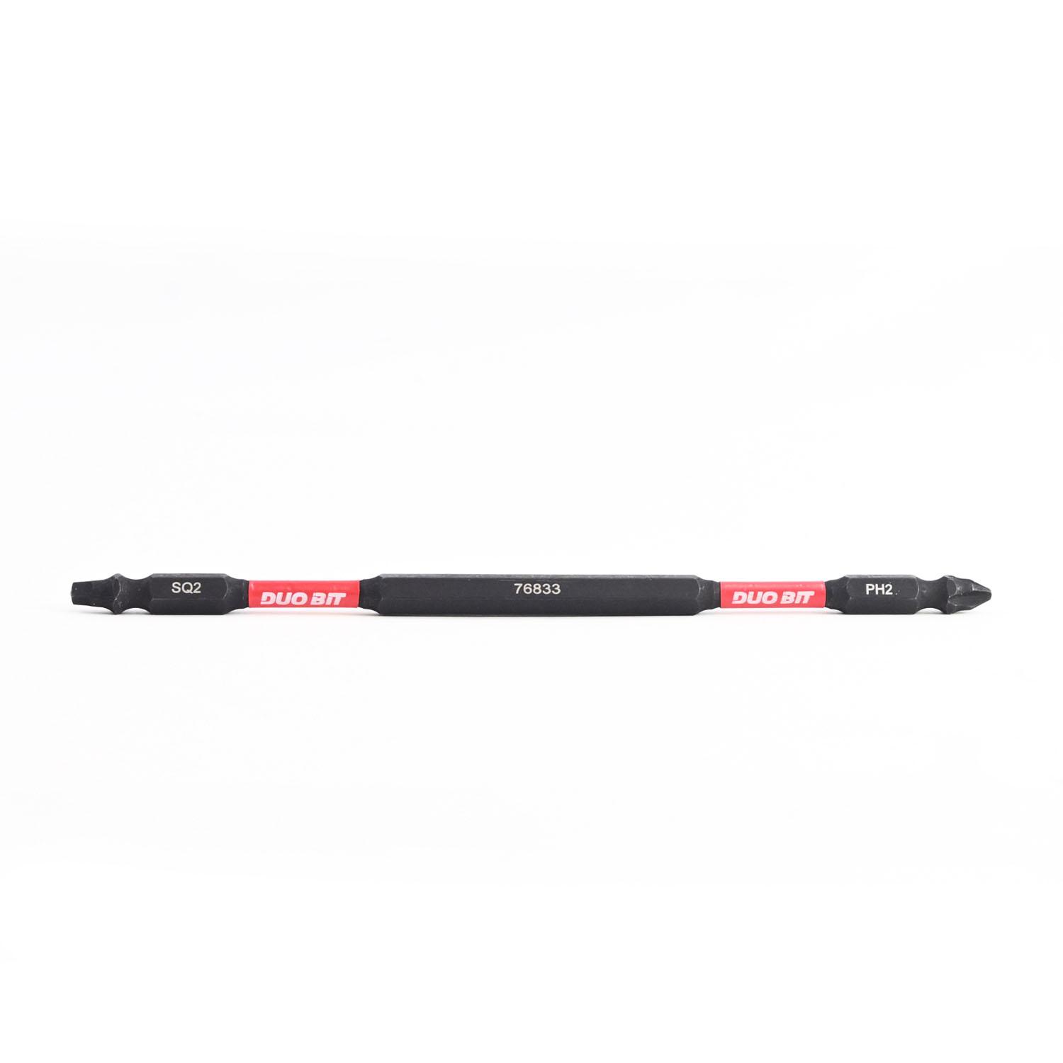 Embout tournevis 6" SQ#2-PH#2 – torsion