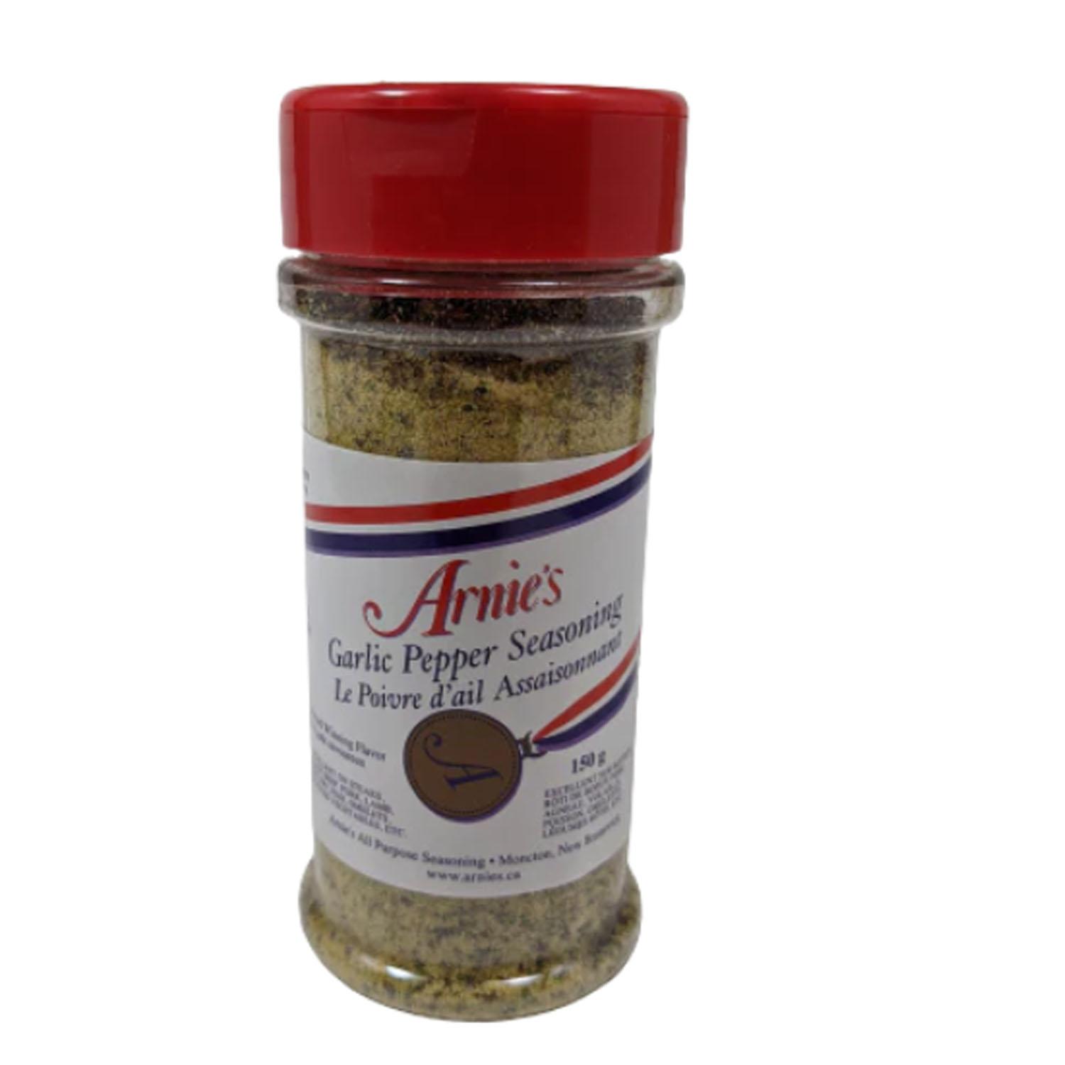 Assaisonnement ail et poivre Arnie's