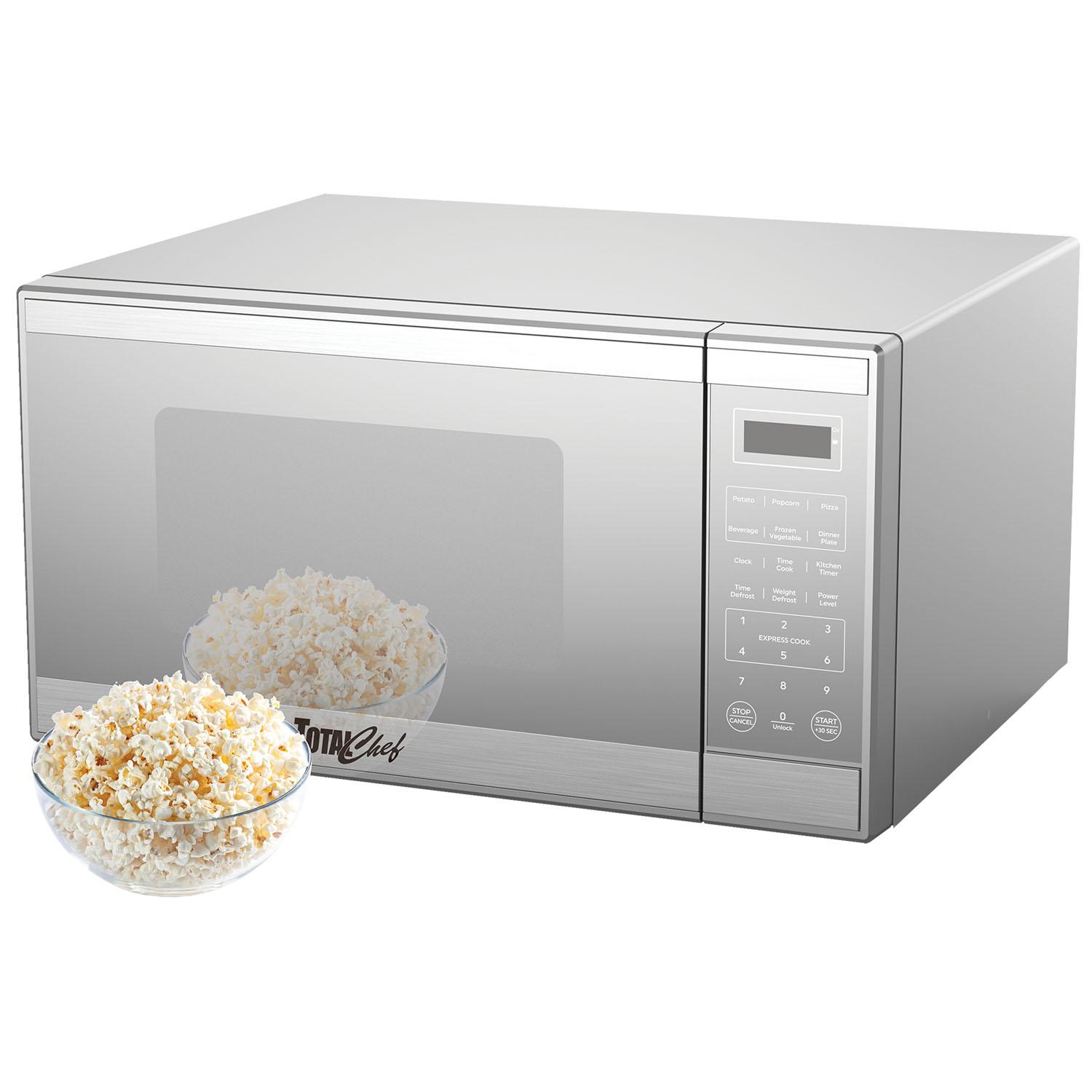 Four à micro-ondes Total Chef 1,3 pi³ – Acier inoxydable