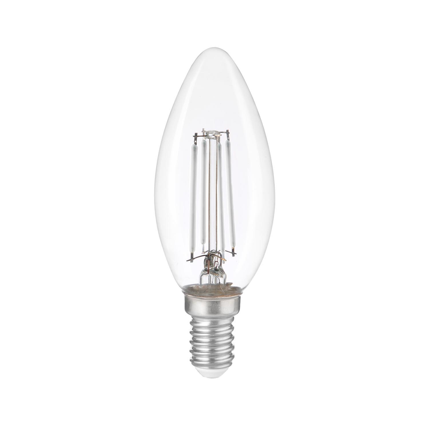 Ampoule filament ivoire C35 / Base E12