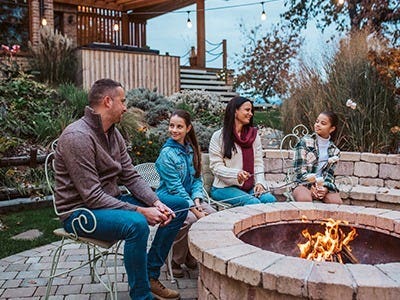 Outdoor heating image
