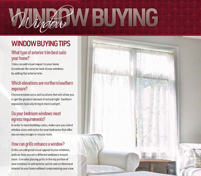 Window Buying Guide